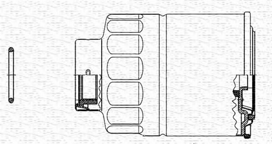 Magneti Marelli 213908568000 - Degvielas filtrs adetalas.lv