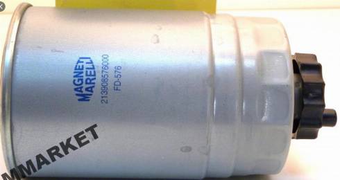 Magneti Marelli 213908576000 - Degvielas filtrs adetalas.lv