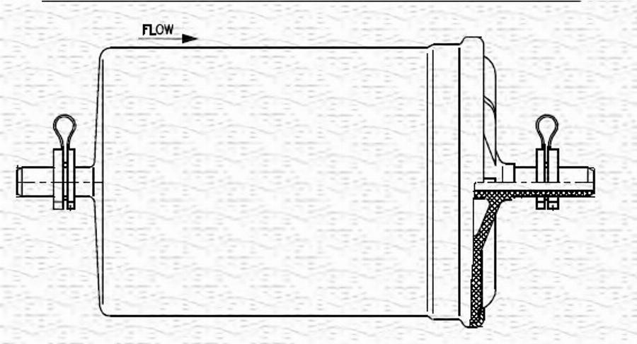 Magneti Marelli 213908206800 - Degvielas filtrs adetalas.lv