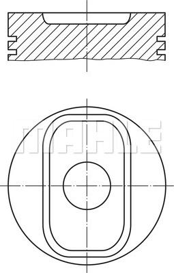 MAHLE 640 PI 00117 002 - Virzulis adetalas.lv