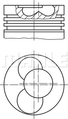 MAHLE 030 41 00 - Virzulis adetalas.lv