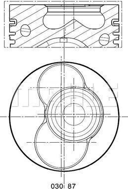 MAHLE 030 87 00 - Virzulis adetalas.lv