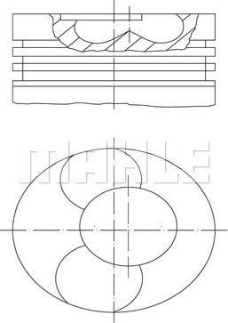 MAHLE 028 PI 00113 000 - Virzulis adetalas.lv