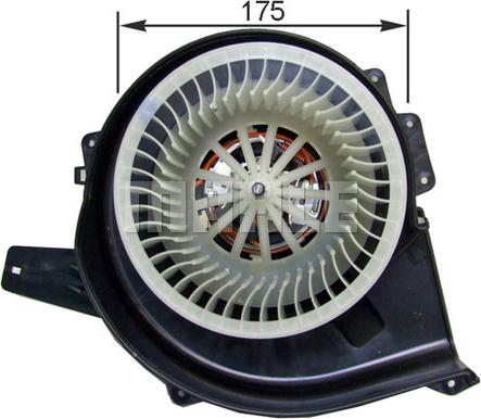 MAHLE AB 18 000P - Salona ventilators adetalas.lv