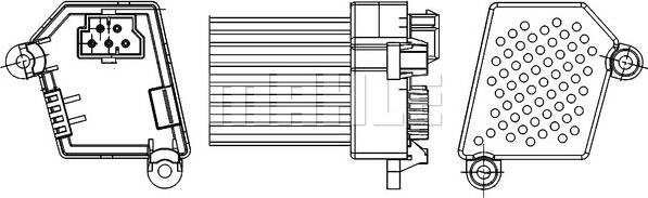 MAHLE ABR 33 000S - Regulators, Salona ventilators adetalas.lv