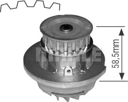 MAHLE CP 268 000S - Ūdenssūknis adetalas.lv