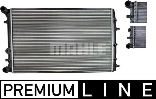 MAHLE CR 505 000P - Radiators, Motora dzesēšanas sistēma adetalas.lv