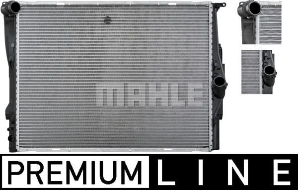 MAHLE CR 1087 000P - Radiators, Motora dzesēšanas sistēma adetalas.lv