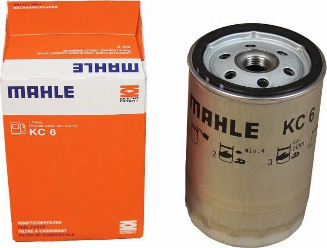 MAHLE KC 6 - Degvielas filtrs adetalas.lv