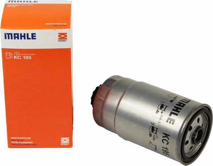 MAHLE KC 195 - Degvielas filtrs adetalas.lv