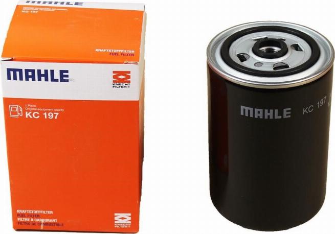 MAHLE KC 197 - Degvielas filtrs adetalas.lv