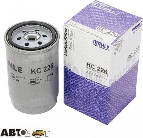 MAHLE KC 226 - Degvielas filtrs adetalas.lv