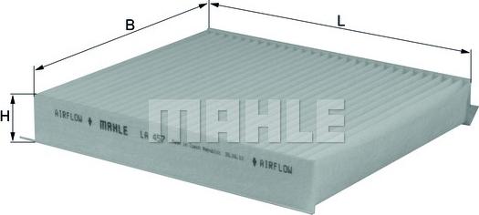 MAHLE LA 457 - Filtrs, Salona telpas gaiss adetalas.lv