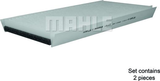 MAHLE LA 173/S - Filtrs, Salona telpas gaiss adetalas.lv