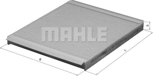 MAHLE LA 361 - Filtrs, Salona telpas gaiss adetalas.lv