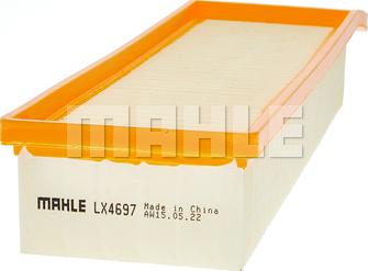 MAHLE LX 4697 - Gaisa filtrs adetalas.lv