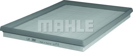 MAHLE LX 390 - Gaisa filtrs adetalas.lv