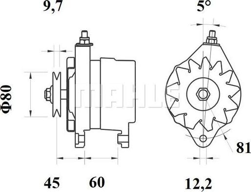 MAHLE MG 16 - Ģenerators adetalas.lv