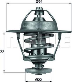 MAHLE TX 53 85D - Termostats, Dzesēšanas šķidrums adetalas.lv