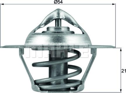 MAHLE TX 112 83D - Termostats, Dzesēšanas šķidrums adetalas.lv