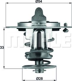 MAHLE TX 72 82 - Termostats, Dzesēšanas šķidrums adetalas.lv