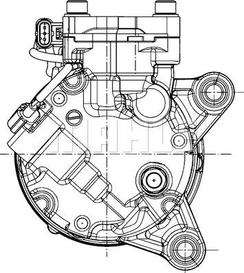 MAHLE ACP 598 000P - Kompresors, Gaisa kond. sistēma adetalas.lv