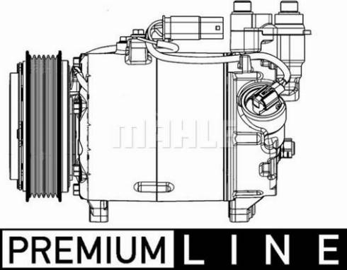 MAHLE ACP 598 000P - Kompresors, Gaisa kond. sistēma adetalas.lv