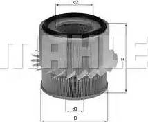 MAHLE LX 683 - Gaisa filtrs adetalas.lv