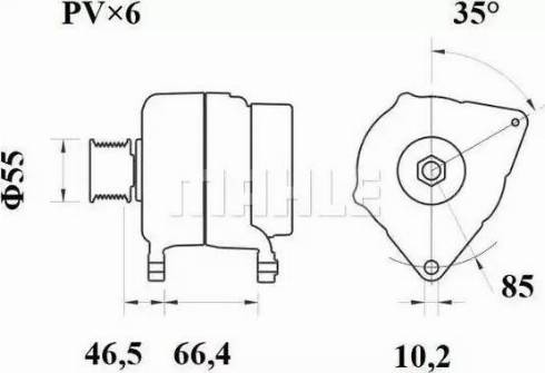 MAHLE MG 325 - Ģenerators adetalas.lv