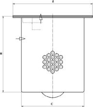 Mann-Filter 49 006 55 251 - Filtrs, Saspiestā gaisa aprīkojums adetalas.lv