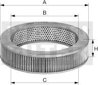 Mann-Filter C 2846/2 - Gaisa filtrs adetalas.lv