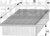 Mann-Filter C 26 144 - Gaisa filtrs adetalas.lv