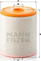 Mann-Filter C 16 005 - Gaisa filtrs adetalas.lv