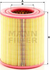 Mann-Filter C 16 118 - Gaisa filtrs adetalas.lv