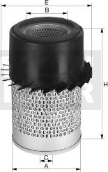 Mann-Filter C 24 516 - Gaisa filtrs adetalas.lv