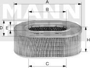 Mann-Filter C 3336 - Gaisa filtrs adetalas.lv