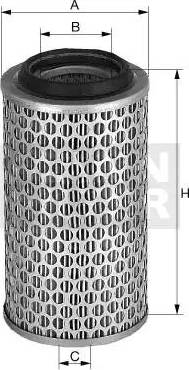 Mann-Filter C 36 1142 - Gaisa filtrs adetalas.lv