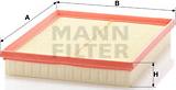 Mann-Filter C 30 130 - Gaisa filtrs adetalas.lv