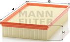 Mann-Filter C 32 191 - Gaisa filtrs adetalas.lv