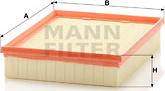 Mann-Filter C 25 109 - Gaisa filtrs adetalas.lv