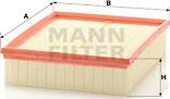 Mann-Filter C 26 168 - Gaisa filtrs adetalas.lv