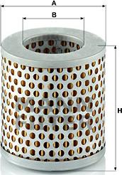 Mann-Filter C 711/1 - Gaisa filtrs adetalas.lv