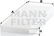 Mann-Filter CU 4151 - Filtrs, Salona telpas gaiss adetalas.lv