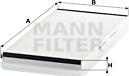 Mann-Filter CU 6076 - Filtrs, Salona telpas gaiss adetalas.lv