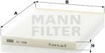 Mann-Filter CU 1936 - Filtrs, Salona telpas gaiss adetalas.lv