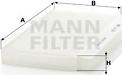 Mann-Filter CU 3337 - Filtrs, Salona telpas gaiss adetalas.lv