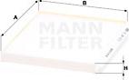 Mann-Filter CU 24 013 - Filtrs, Salona telpas gaiss adetalas.lv