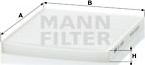 Mann-Filter CU 2026 - Filtrs, Salona telpas gaiss adetalas.lv