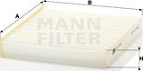 Mann-Filter CU 2145 - Filtrs, Salona telpas gaiss adetalas.lv