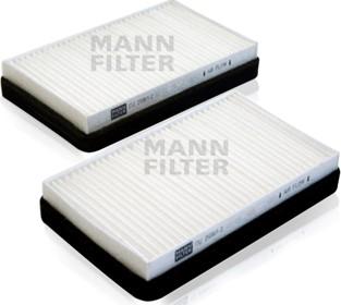 Mann-Filter CU 2106/1-2 - Filtrs, Salona telpas gaiss adetalas.lv